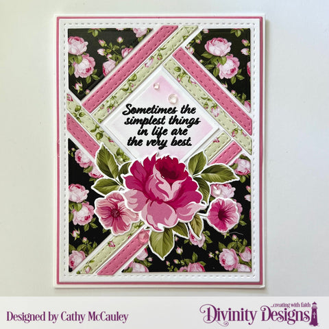 Divinity Designs - Fractured Quilt Background Die