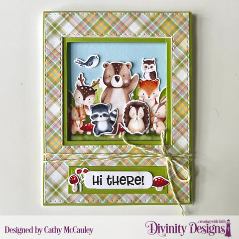 Divinity Designs - Woodland Wonderland Paper/Die Duo