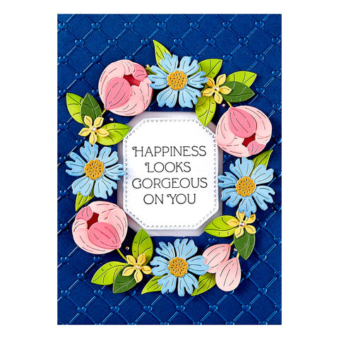 Spellbinders - Cross My Heart 3D Embossing Folder (Gorgeous You Collection)