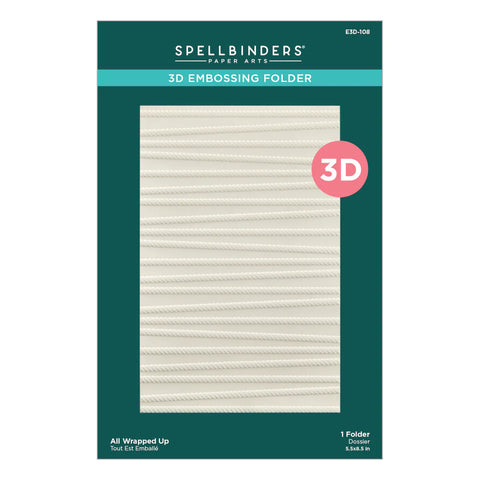 Spellbinders - All Wrapped Up 3D Embossing Folder