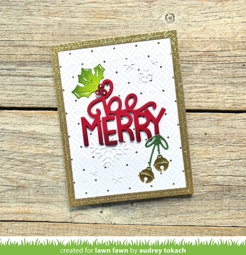 Lawn Fawn - Giant Be Merry Die