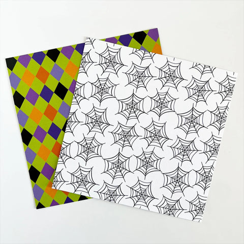 Kat Scrappiness - Creepy & Kooky Double-Sided 6"x 6" Paper Pad