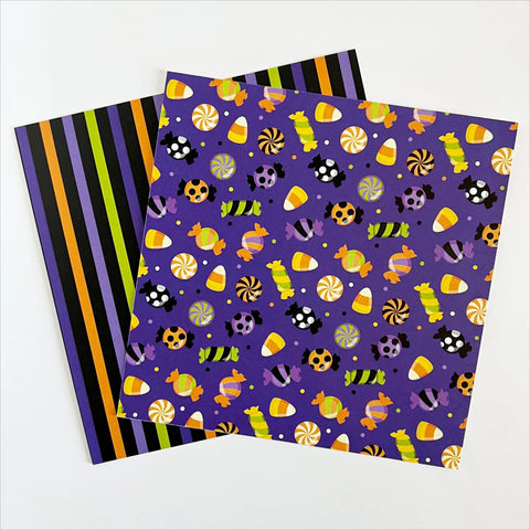 Kat Scrappiness - Creepy & Kooky Double-Sided 6"x 6" Paper Pad