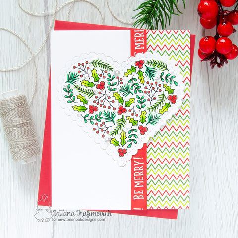 Newton's Nook - Heartfelt Holidays Stamp Set
