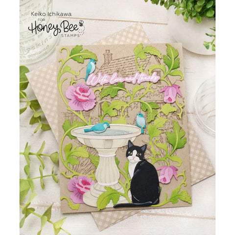 Honey Bee - Lovely Layers - Bird Bath Dies