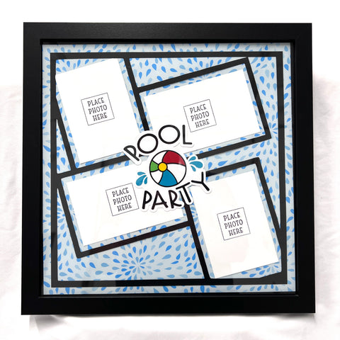 12"x 12" Pool Party Layout