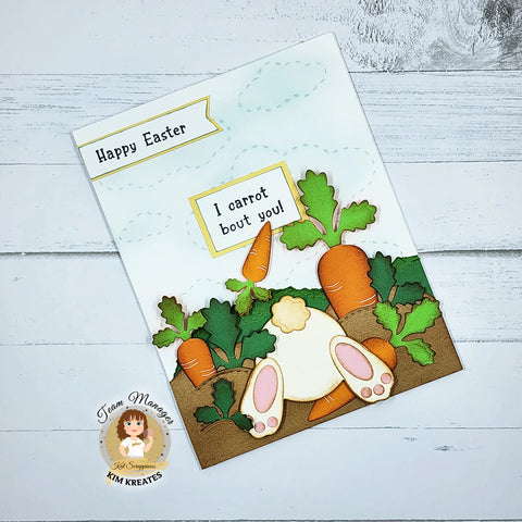 Kat Scrappiness - Carrot Fun Craft Dies