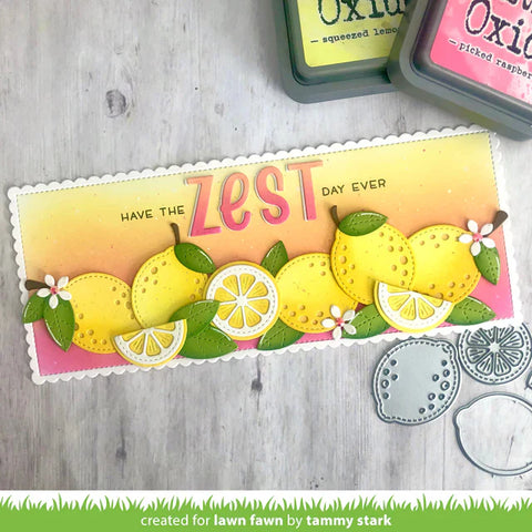 Lawn Fawn - Zesty Lemon Dies