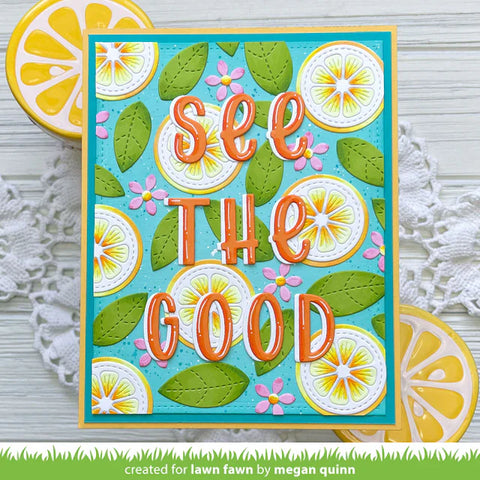 Lawn Fawn - Zesty Lemon Dies