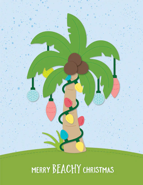 Lawn Fawn - Christmas Palm Tree Die