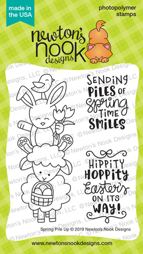 Newton's Nook - Spring Pile Up Stamp Set