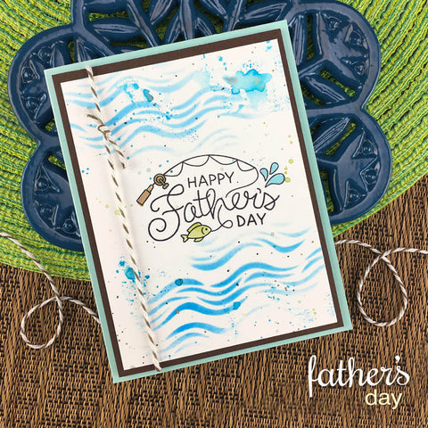 Newton's Nook - Father's Day Stamp