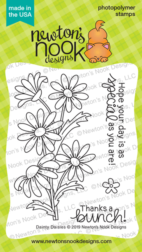 Newton's Nook - Dainty Daisies Die
