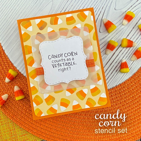 Newtons Nook - Candy Corn Stencil (3 Piece Set)