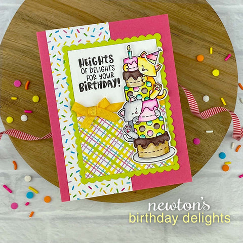 Newton's Nook - Newton's Birthday Delights Stamp Set