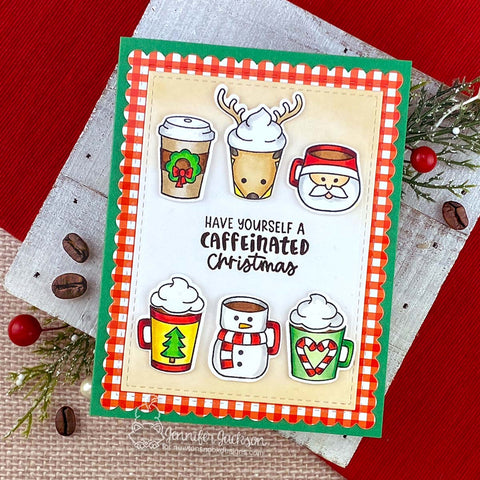 Newton's Nook - Christmas Coffees Stamp Set