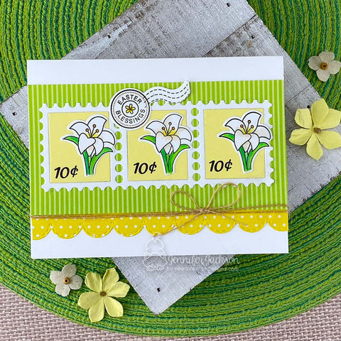 Newton's Nook - Easter Postage Sampler Dies