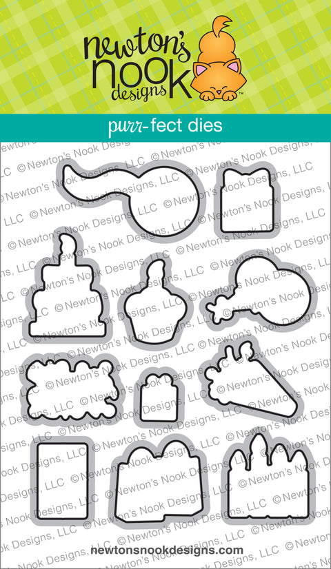 Newton's Nook - Birthday Postage Sampler Dies