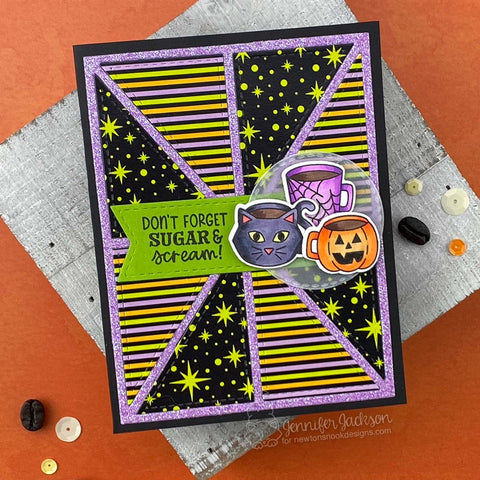 Newtons Nook - Spooky Coffees Stamp Set