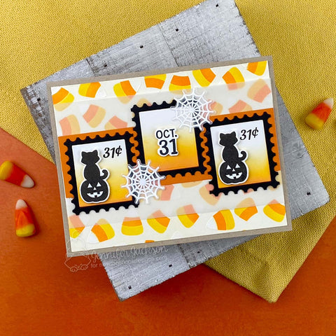 Newtons Nook - Halloween Postage Sampler Stamp Set