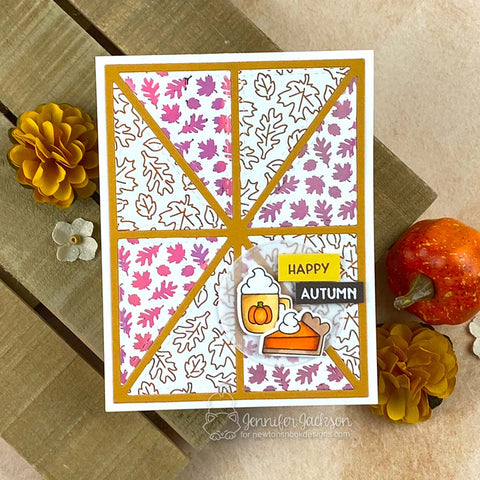 Newton's Nook - Autumn Postage Sampler Dies
