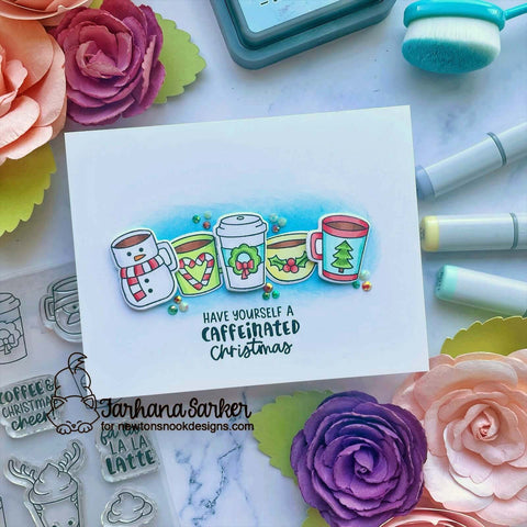 Newton's Nook - Christmas Coffees Stamp Set