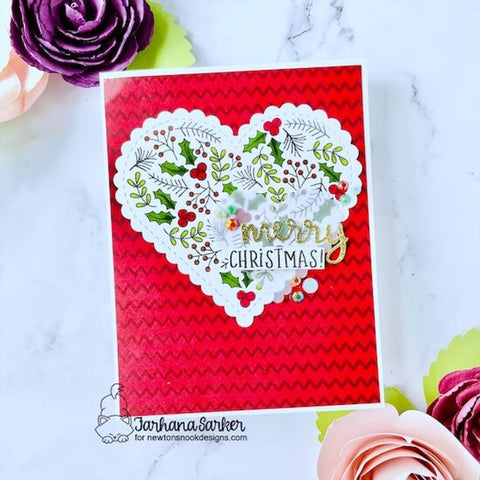 Newton's Nook - Heartfelt Holidays Stamp Set