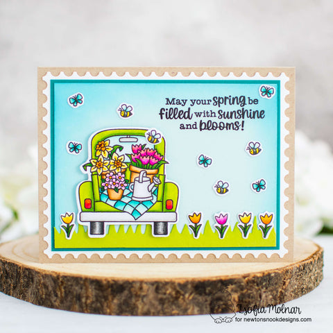 Newton's Nook - Spring Haul Stamp Set