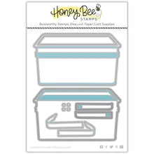 Honey Bee - Vintage Picnic Basket Dies