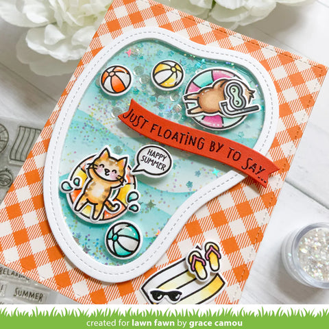 Lawn Fawn - Pool Party Stamp Set