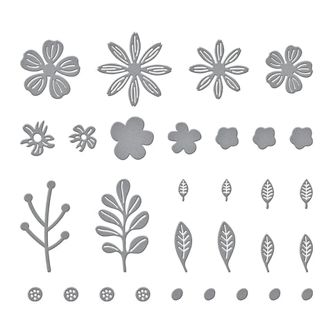 Spellbinders - Mini Blooms & Sprigs Dies
