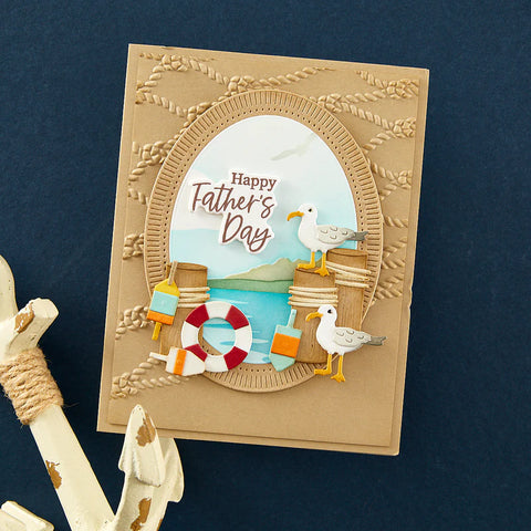 Spellbinders - Cast Away 3D Embossing Folder