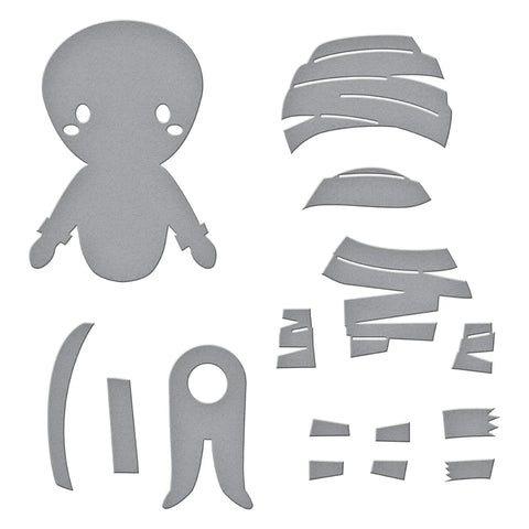 Spellbinders - Dancin' Mummy (Boo Dance Party Collection) Die