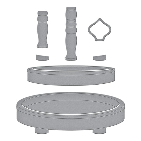 Spellbinders - Tiered Tray Die