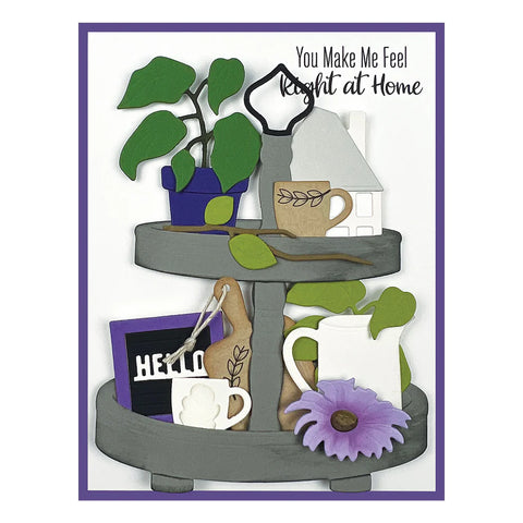 Spellbinders - Tiered Tray Die