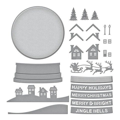 Spellbinders - Simon's Snow Globe Dies (Simon's Snow Globes Collection) by Simon Hurley