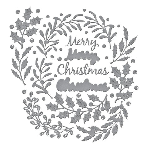 Spellbinders - Seasonal Wreath Foliage (Texture & Foliage Collection) Dies