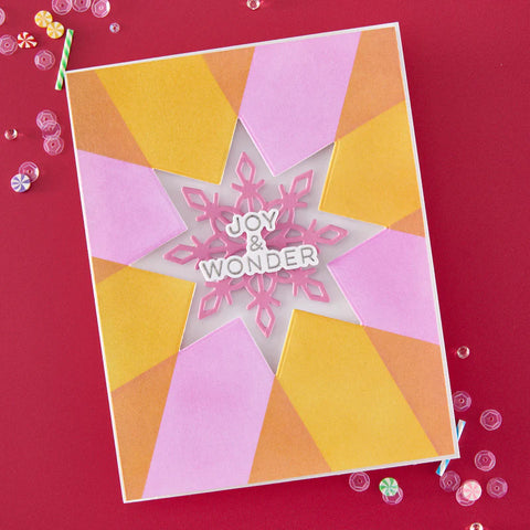 Hero Arts - Snowflake Star (Very Merry Collecion) Dies