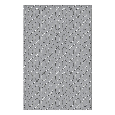 Spellbinders - Loops Embossing Folder (Be Bold Collection)