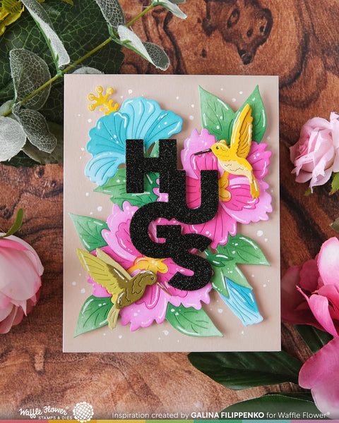Waffle Flower - Hummingbirds Die
