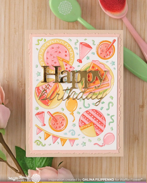 Waffle Flower - Print Happy Die