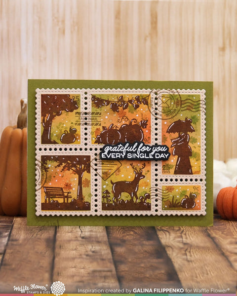 Waffle Flower - Grateful Heart Sentiments Stamp Set