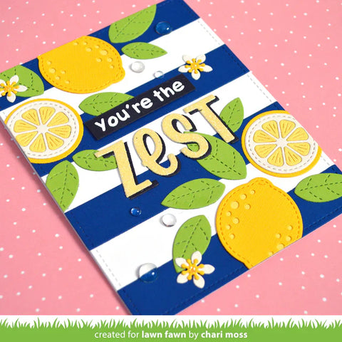Lawn Fawn - Zesty Lemon Dies