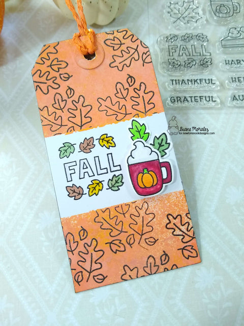 Newton's Nook - Autumn Postage Sampler Dies
