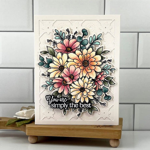 Honey Bee - Delicate Daisy A2 Cover Plate Base