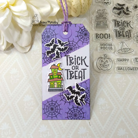 Newtons Nook - Halloween Postage Sampler Stamp Set