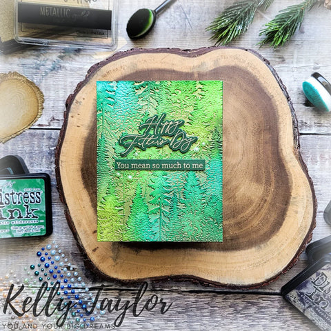Honey Bee - Into the Woods 3D Embossing Folder
