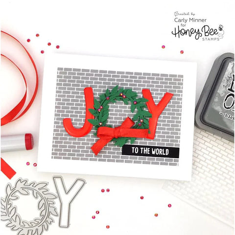 Honey Bee - Joy Noel Wreath Die