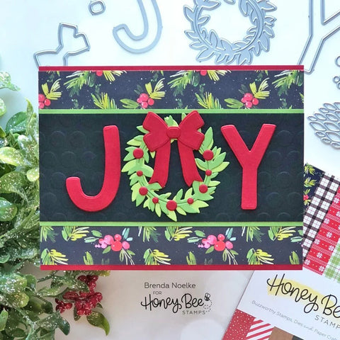 Honey Bee - Joy Noel Wreath Die