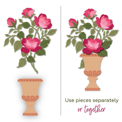 Honey Bee - Lovely Layers - Sweetheart Roses Dies